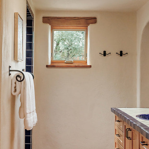 Wrought Iron Towel Bar