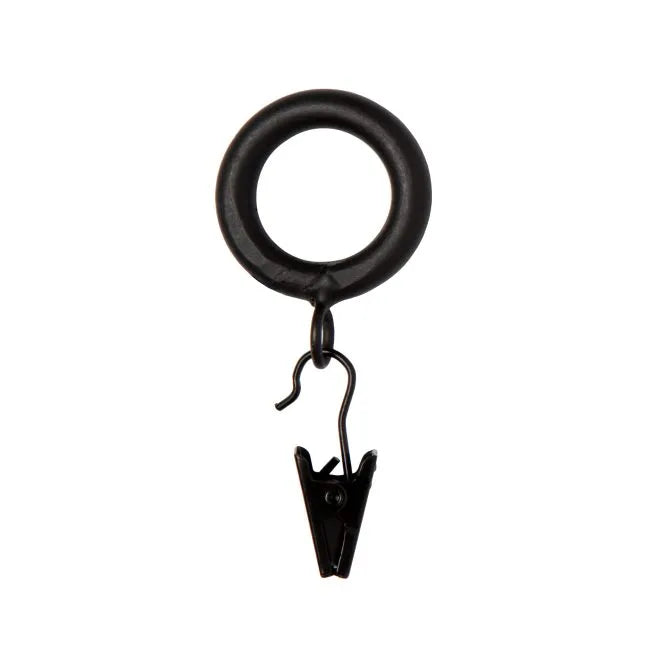 Cafe Curtain Ring with Clip