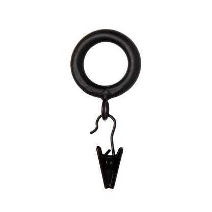 Cafe Curtain Ring with Clip