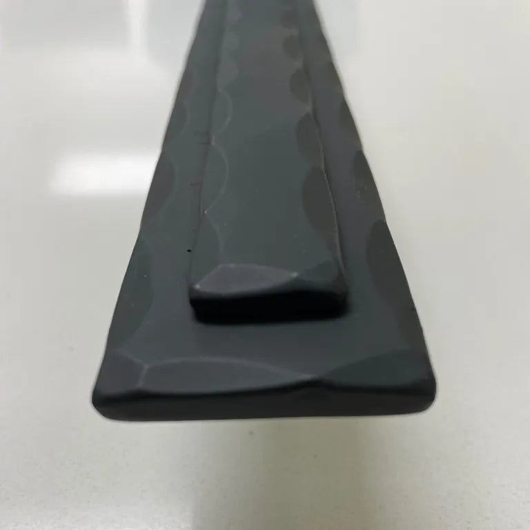 Poignée de porte en fer forgé 1,5 po x 16 po
