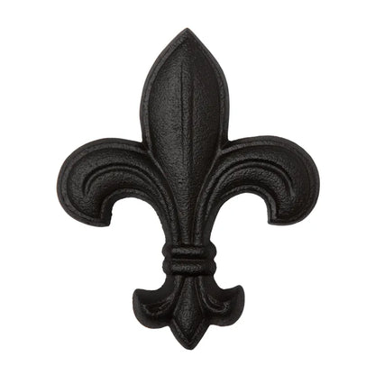 Corbata con medallón de flor de lis