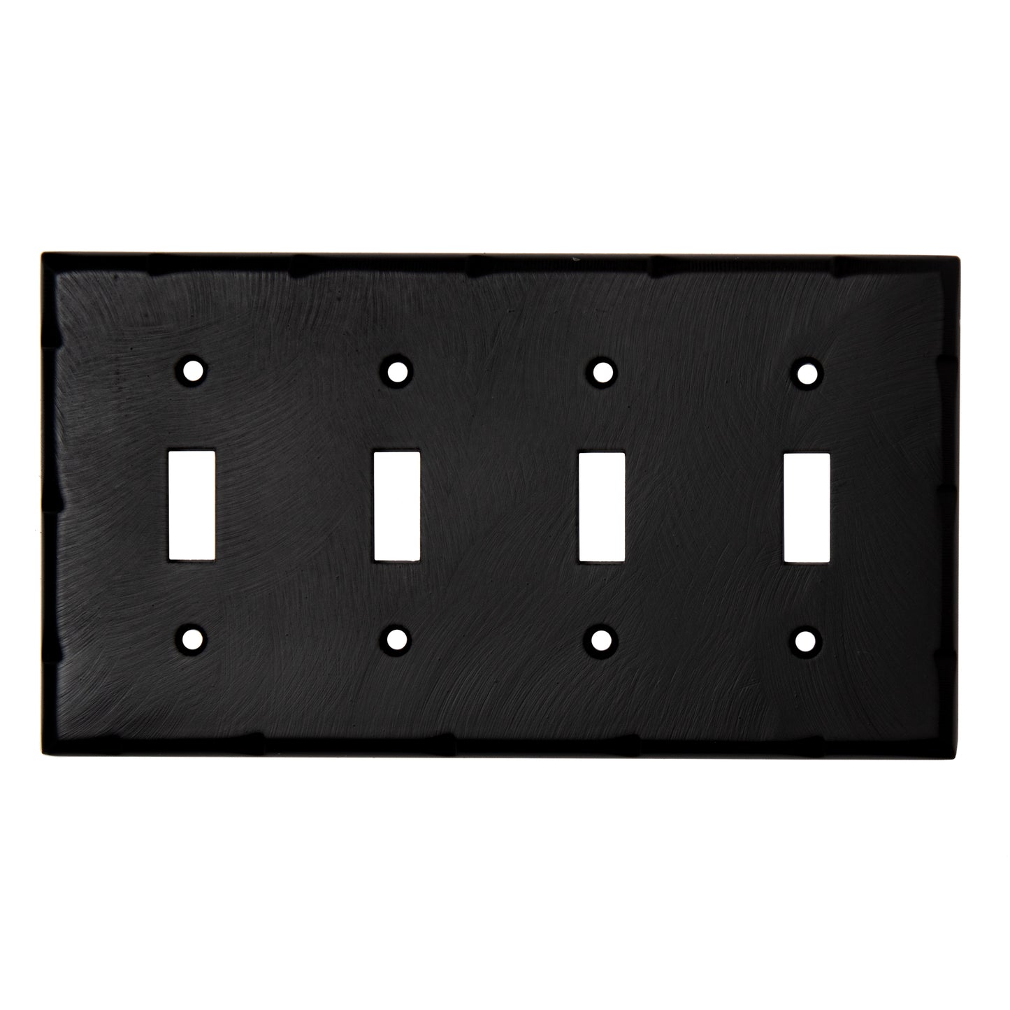 Placa de interruptor de 4 posiciones estilo palanca