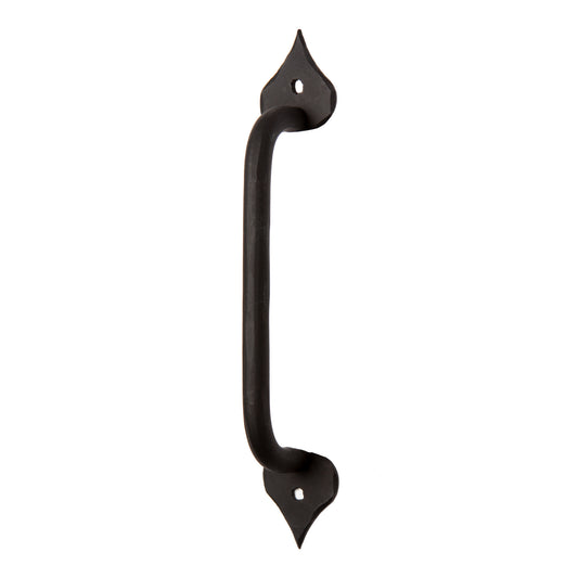 Wrought Iron Door Handle with Spade Ends