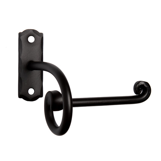 Hand Forged Wrought Iron Tissue Roll Holder (right)