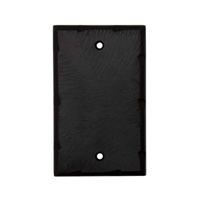 Placa individual en blanco