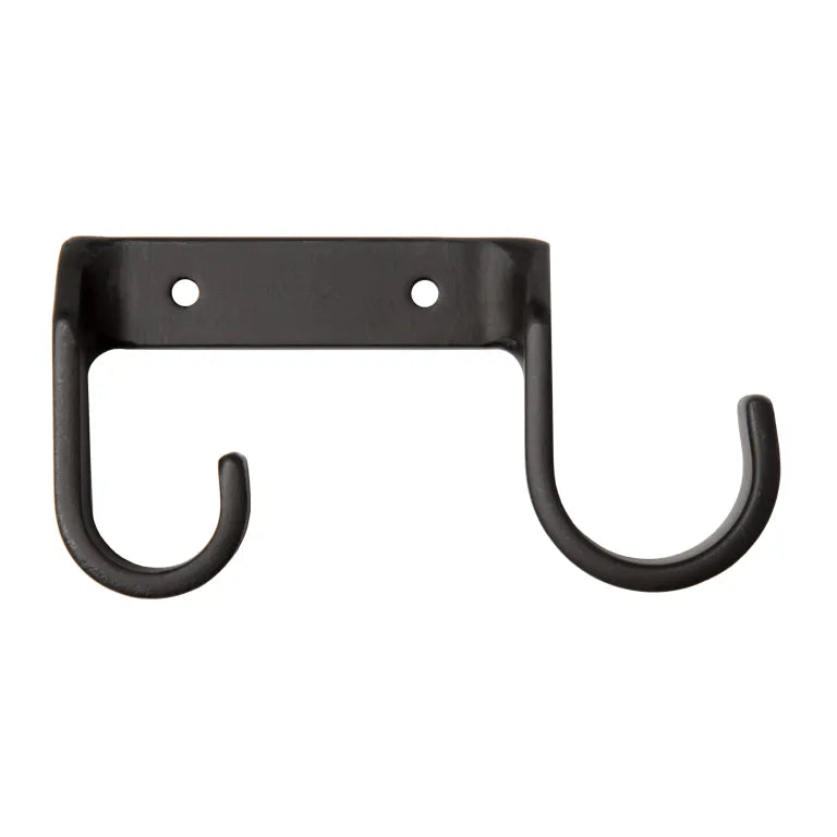 Standard Double Curtain Rod End Mount- 1 1/4