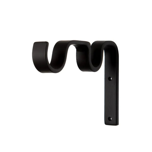 Standard Double Curtain Rod Mount - 1 1/4