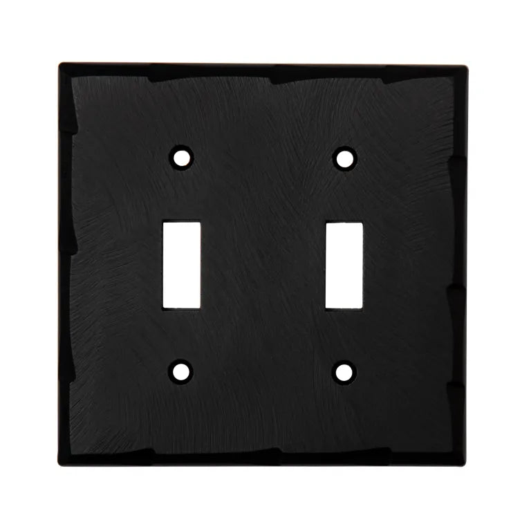 Plaque d'interrupteur à bascule à 2 positions