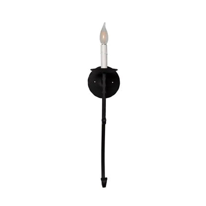 Aplique de pared toscano de una sola luz