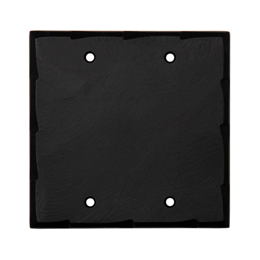 Two Gang Blank Plate