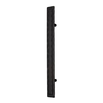 Poignée de porte en fer forgé 1,5 po x 16 po